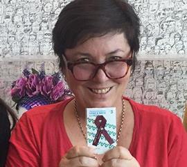Head and Neck Cancer Ribbons - 5 pack